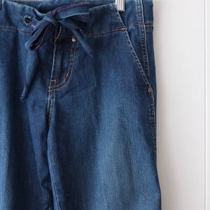 Drawstring relaxed fit Jeans
